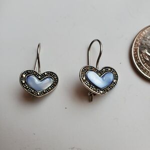 VTG Heart Dangle Earrings